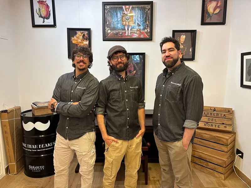 El equipo de la Barbería del Norte